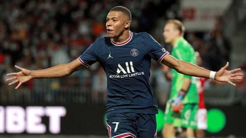 Potret Kylian Mbappe bersama PSG. (polsatsport.pl)