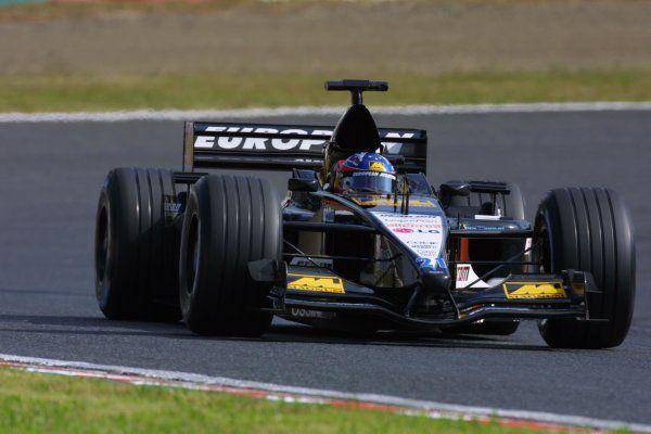 Fernando Alonso pada GP Jepang 2001 (motorsportimages.com)