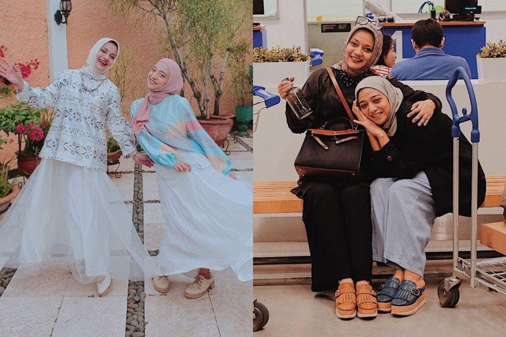 9 Adu Gaya Marissa Haque Vs Chiki Fawzi, Selalu Tampil Catchy!