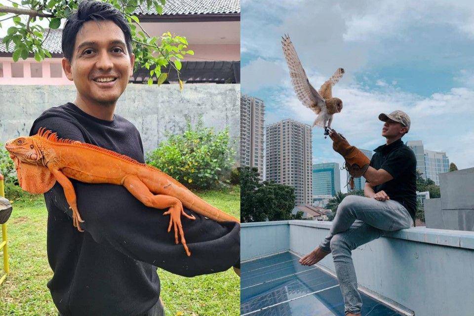 artis hobi pelihara hewan (instagram.com/luckyhakimofficial | instagram.com/fardhankhan)
