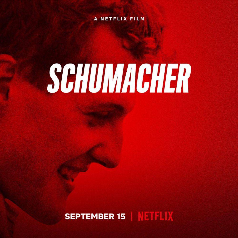 Poster film dokumenter Netflix 'Schumacher' (twitter.com/schumacher)