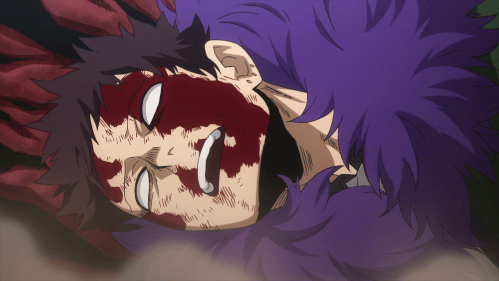 potret Chisaki dikalahkan oleh Deku (dok. Studio Bones/My Hero Academia)