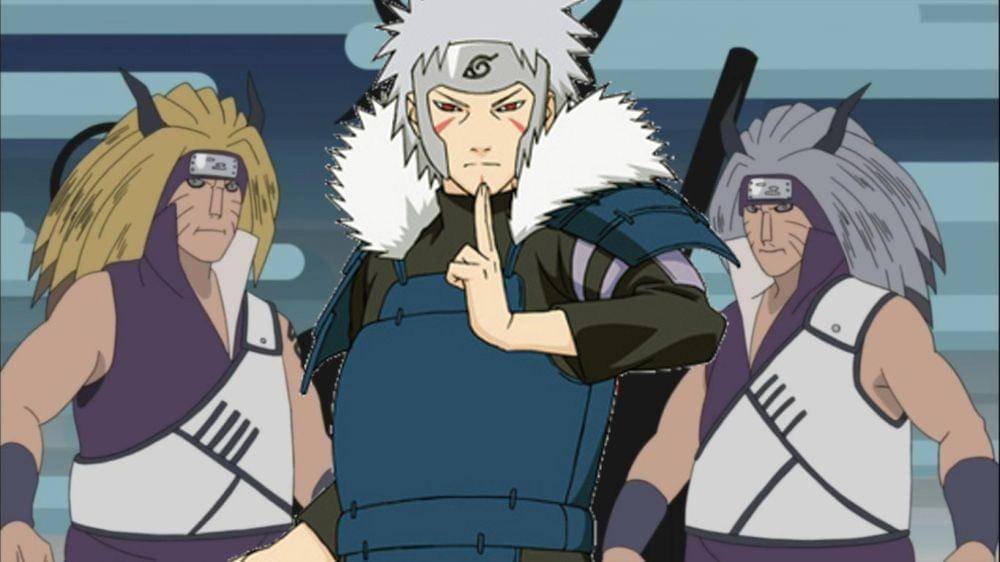 Gambar editan Tobirama dengan Kinkaku dan Ginkaku. (Dok. Pierrot/Naruto Shippuden)