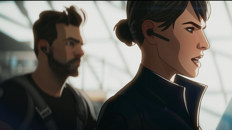 Maria Hill di What If. Disney+ Hotstar/What If?