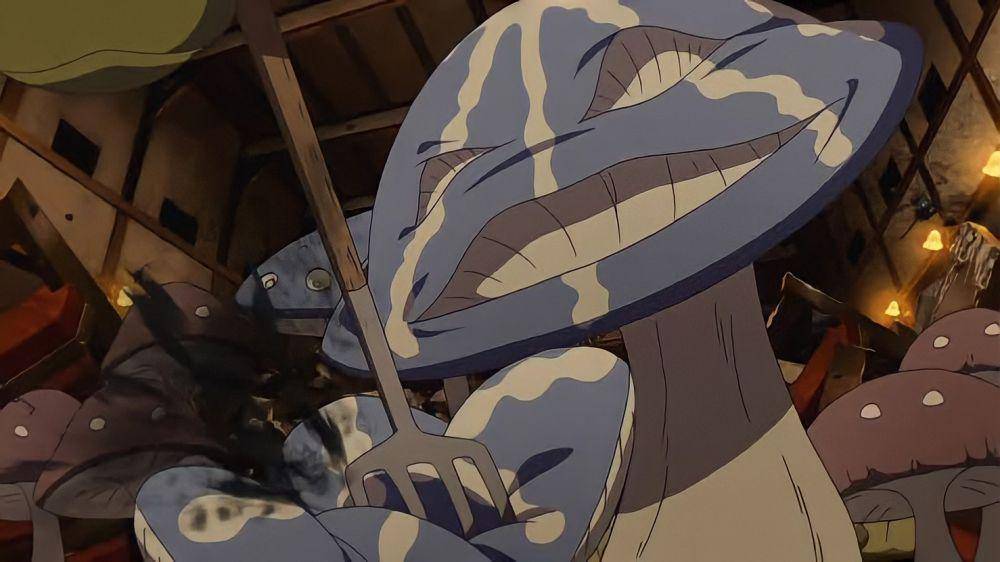 Iblis jamur menyerang gereja tempat tinggal Rin. (dok. A-1 Pictures/Blue Exorcist)
