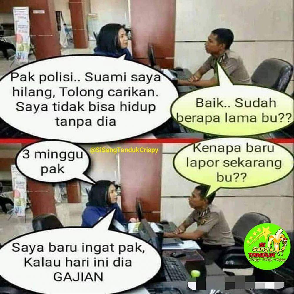 meme gajian (instagram.com/sisangtandukcrispy)