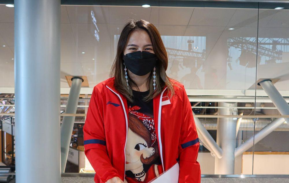 Melati Daeva Oktavianti dan skuad Piala Sudirman Indonesia tiba di Finlandia (Dok.IDN Times/PBSI)