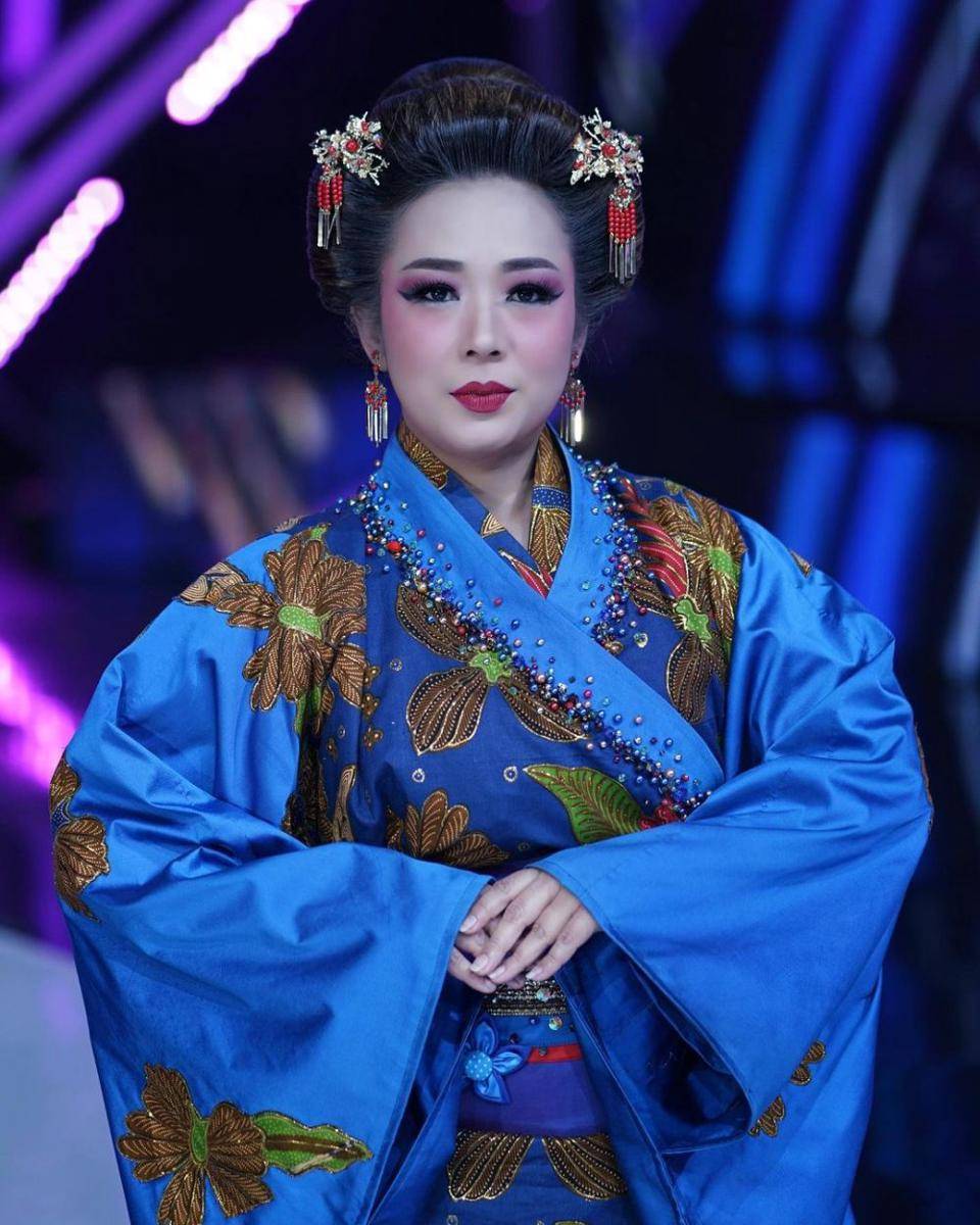 potret Soimah saat menggenakan kimono (instagram.com/showimah)