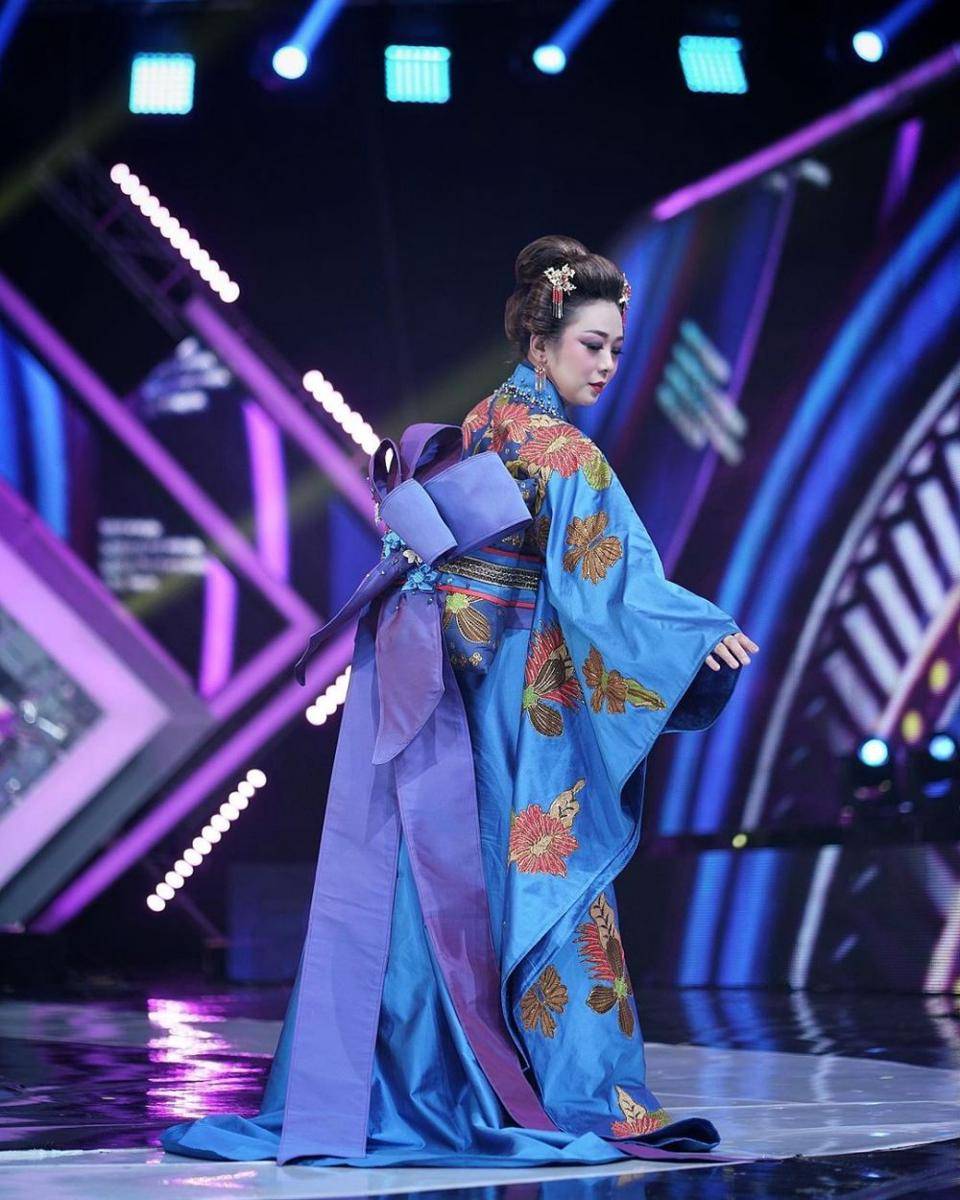 potret Soimah saat menggenakan kimono (instagram.com/showimah)
