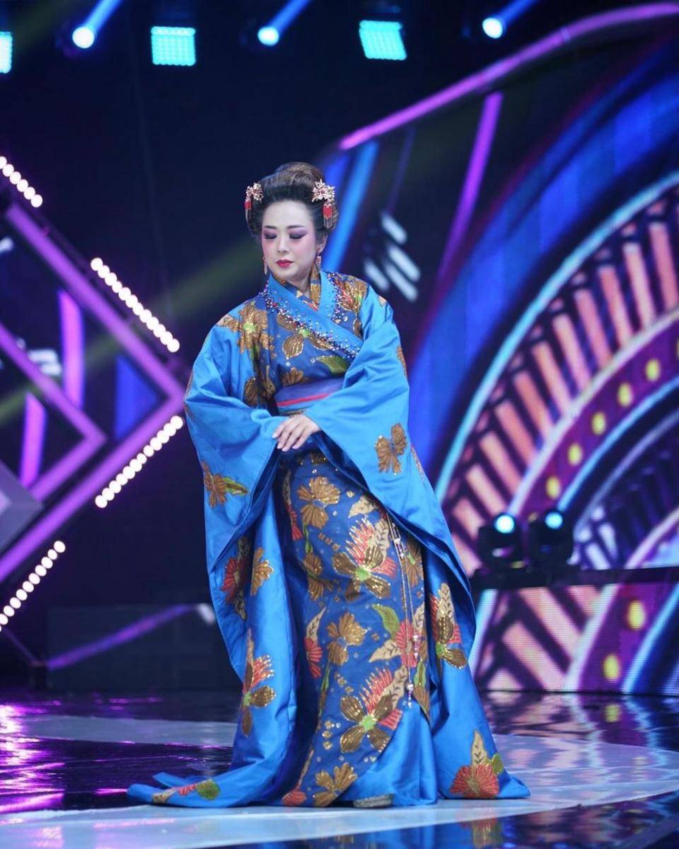potret Soimah saat menggenakan kimono (instagram.com/showimah)