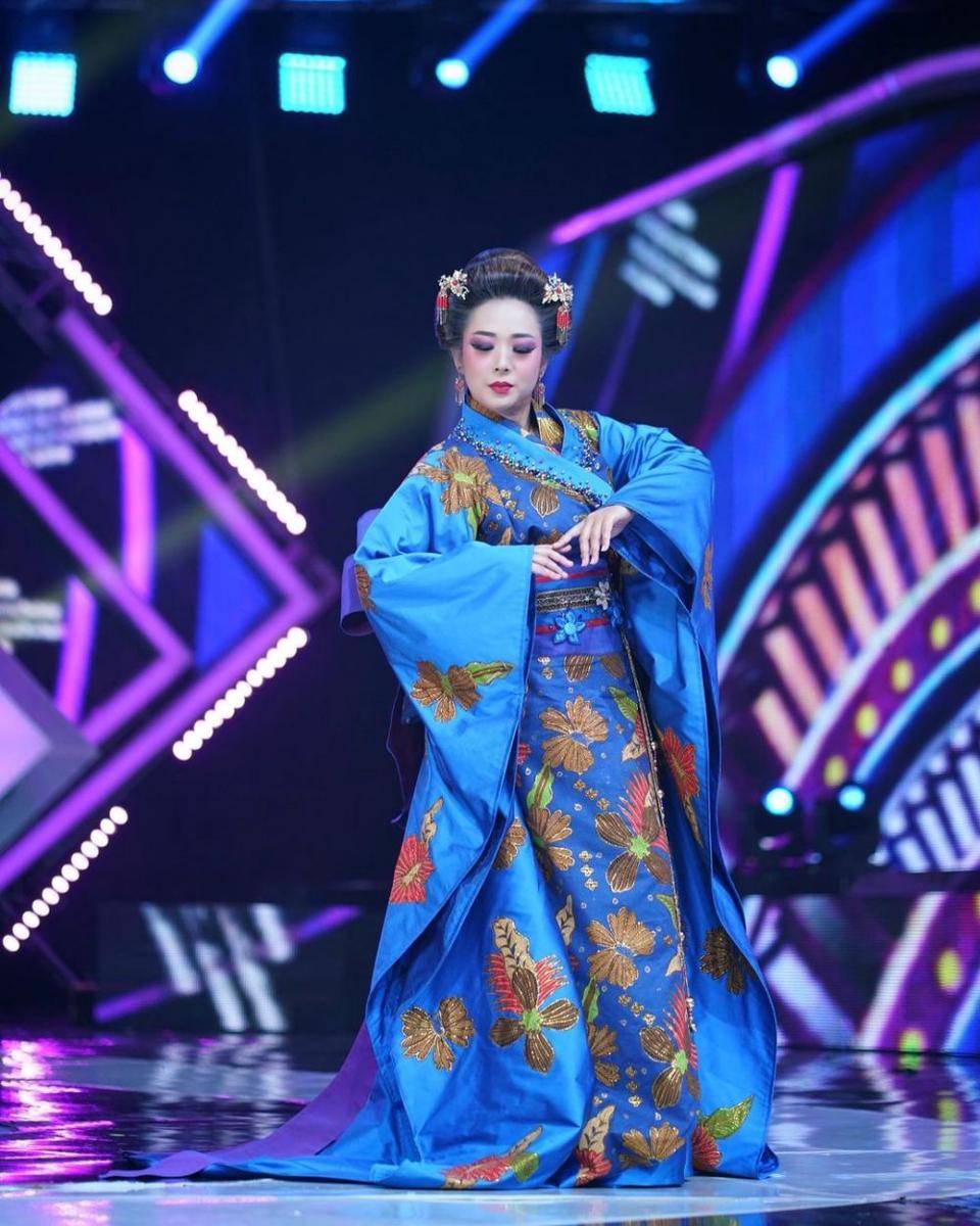 potret Soimah saat menggenakan kimono (instagram.com/showimah)