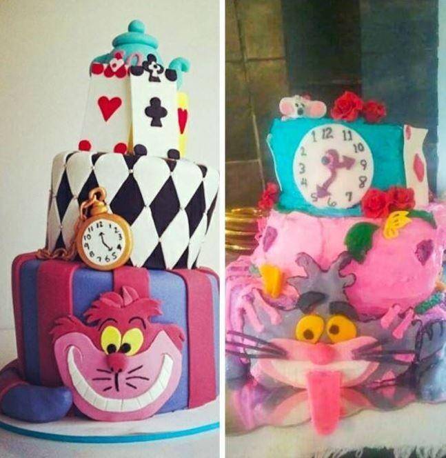 ekspektasi vs realita bikin kue (brightside.me)