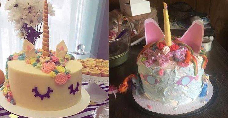ekspektasi vs realita bikin kue (brightside.me)
