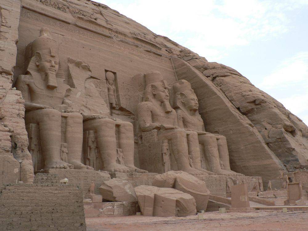 potret kuil Mesir kuno Abu Simbel (pixabay.com/orsdg)
