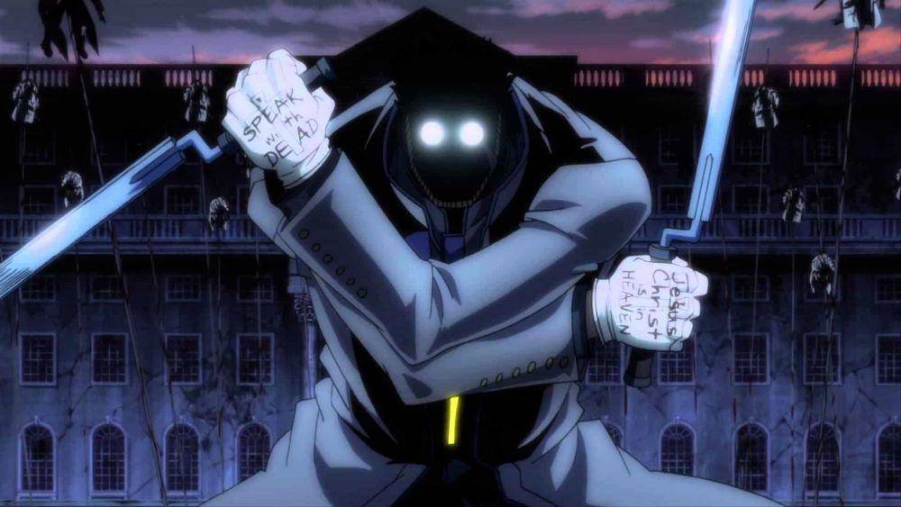 ilustrasi karakter Alexander Anderson (dok. Netflix/Hellsing Ultimate)