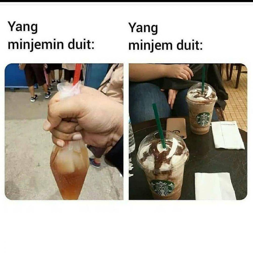 meme utang (instagram.com/caseidol_id)