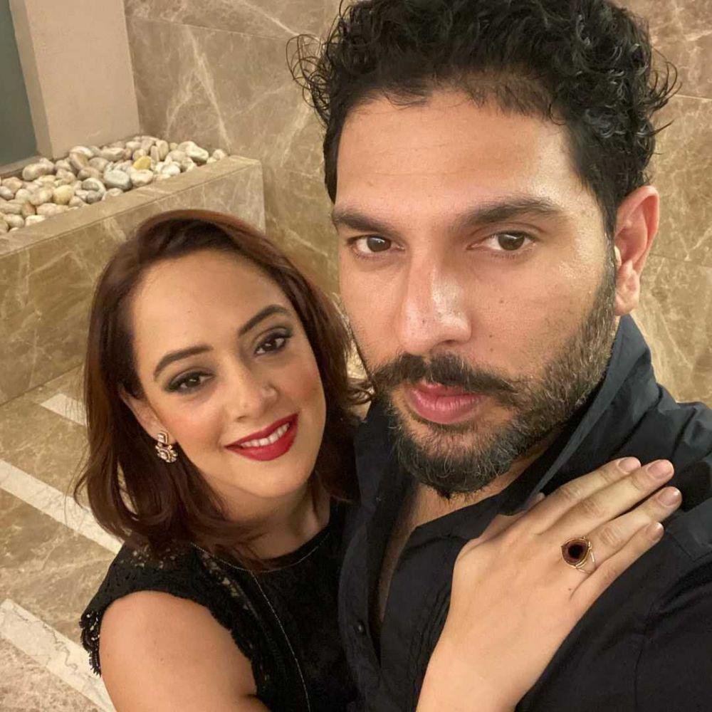 Hazel Keech dan suami (instagram.com/hazelkeechofficial)