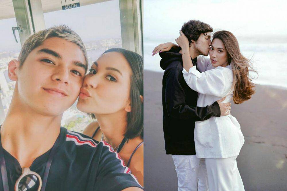 kolase potret gaya pacaran Al Ghazali dan Dinda Kirana (instagram.com/alghazali7 | instagram.com/dindakirana.s)