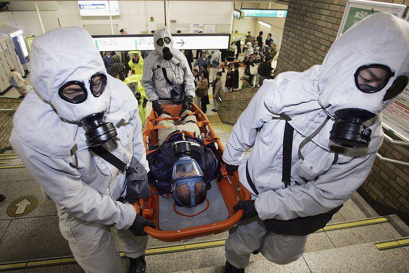 serangan gas sarin kereta bawah tanah Tokyo 1995 (algemeiner.com)