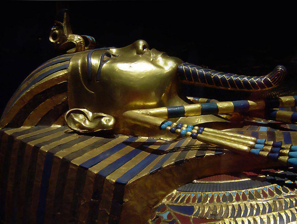 potret sarkofagus emas Tutankhamun (pixabay.com/Alexandra_Koch)