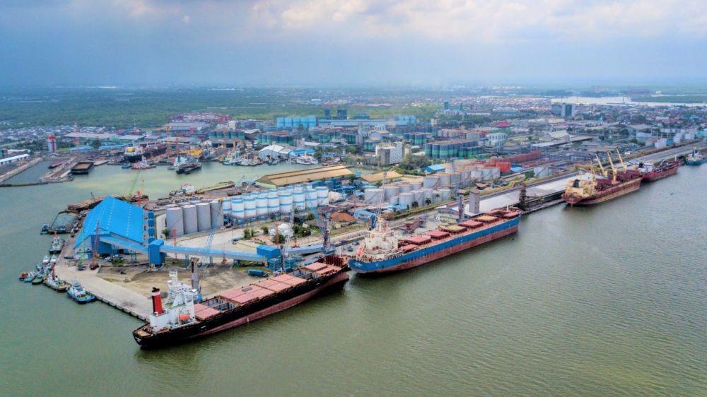 Produktivitas Bongkar Muat Pelabuhan Belawan Terus Meningkat