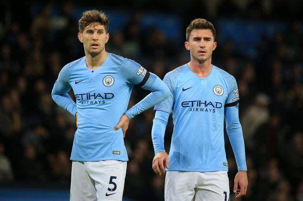 potret John Stones dan Aymeric Laporte (manchestereveningnews.co.uk)