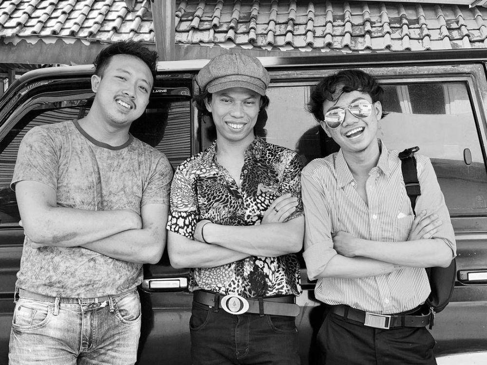 Tiga pria mirip Dono, Kasino, Indro Warkop DKI. (instagram.com/alfindk)
