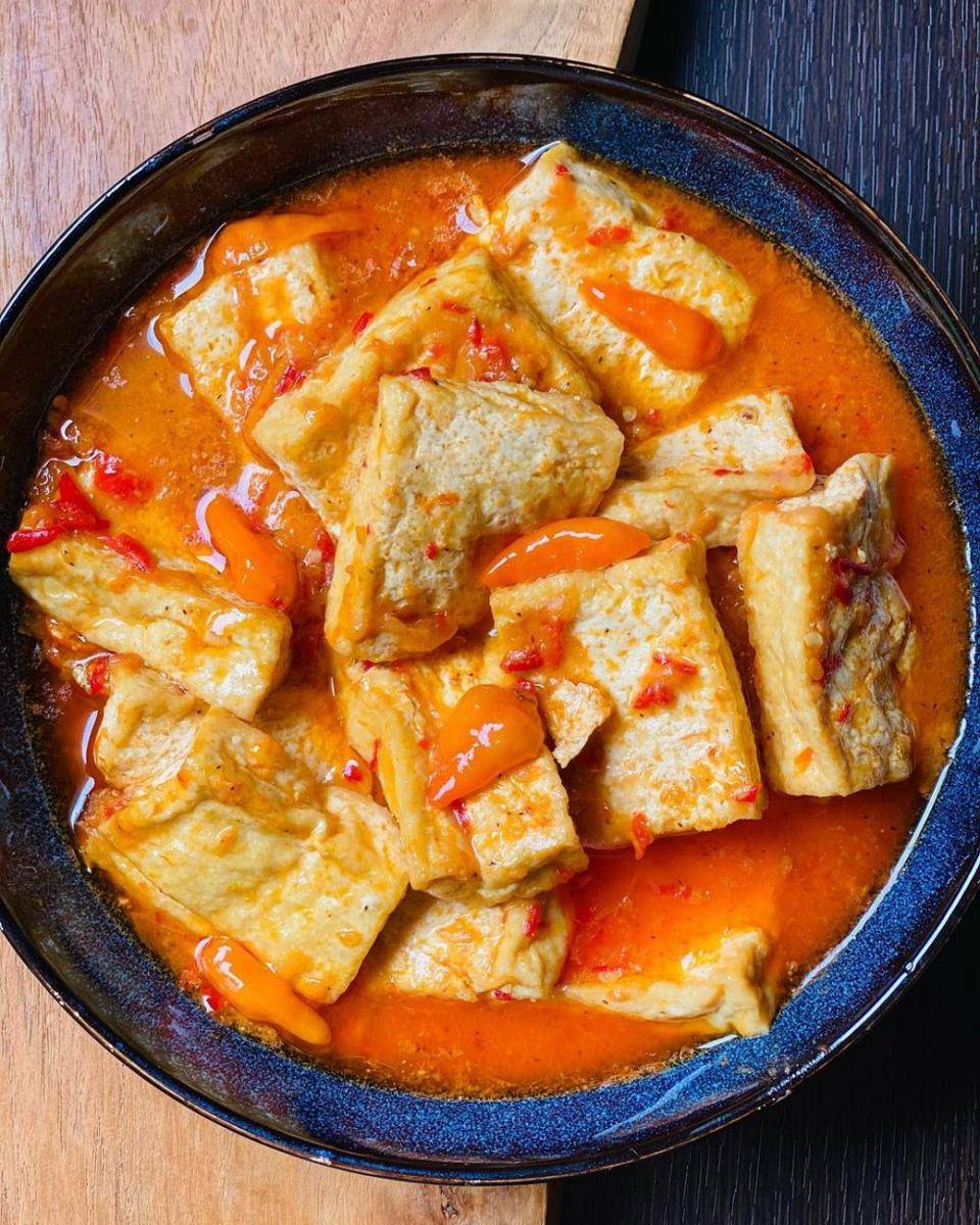 Tahu Masak Belacan (instagram.com/eddriantjhia)