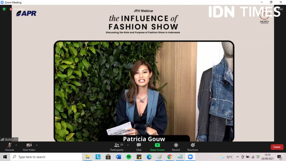 Liputan ”The Influence of Fashion Show”, Jumat (24/9/2021). IDN Times/Tyas Hanina