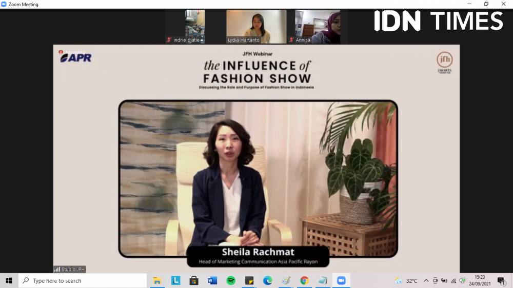 Liputan ”The Influence of Fashion Show”, Jumat (24/9/2021). IDN Times/Tyas Hanina