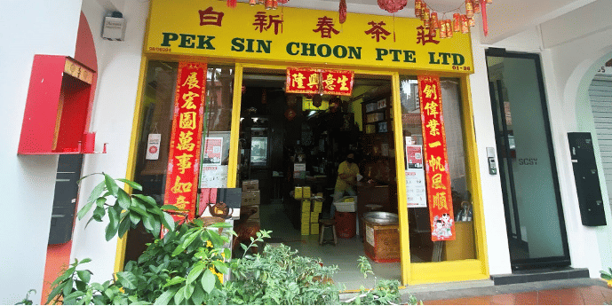 Toko Pek Sin Choon (Dok. Chinatown Singapore)