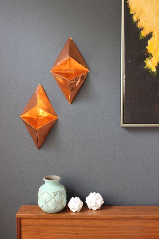 hiasan dinding DIY dari kertas (architecturendesign.net)