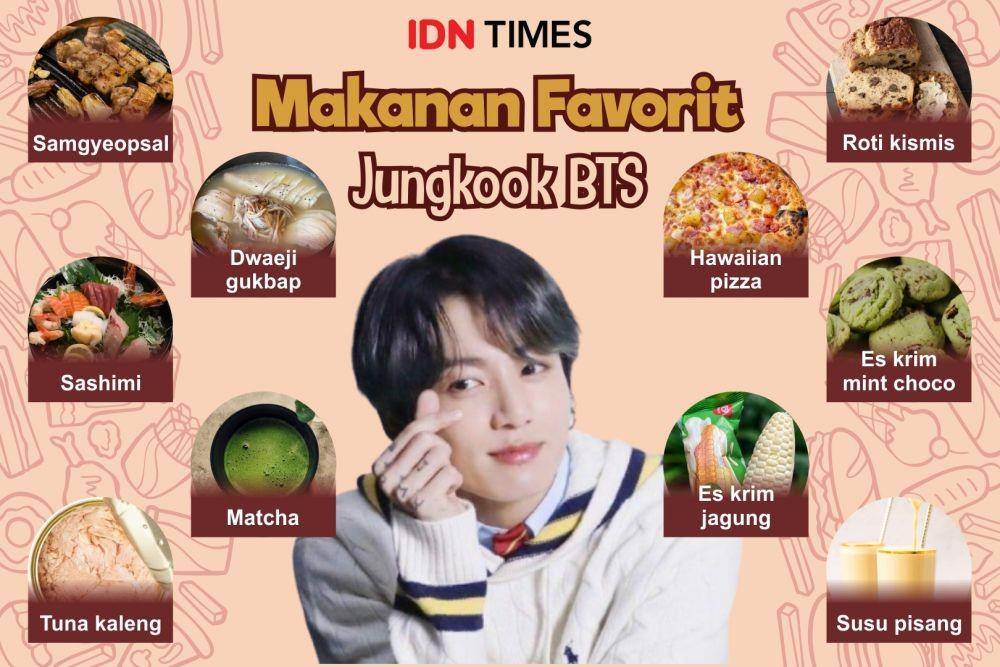 Makanan favorit Jungkook BTS (IDN Times/Sukma Mardya Shakti)
