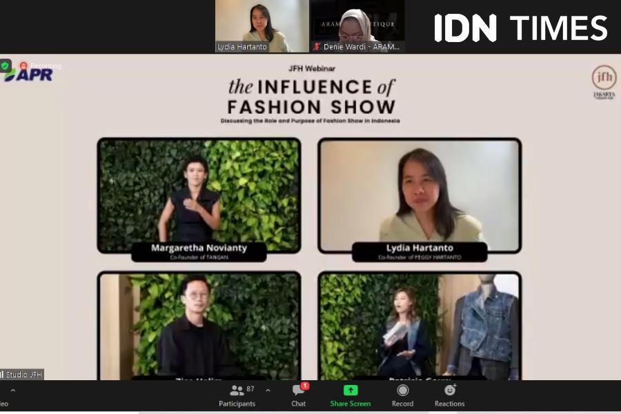 JFH Webinar 'The Influence of Fashion Show', Bahas Adaptasi Brand Mode