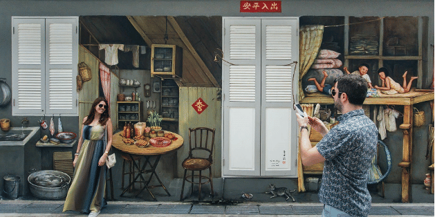 Mural My Chinatown Home Mural (Dok. Chinatown Singapore)
