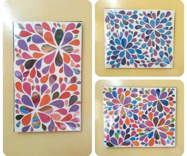 hiasan dinding DIY dari kertas (decoratorist.com)