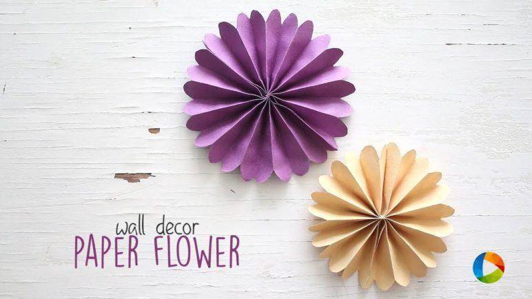 hiasan dinding DIY dari kertas (decoratorist.com)