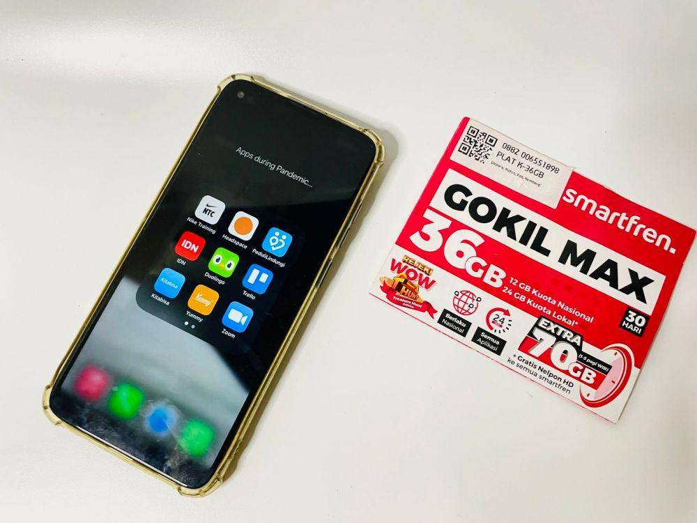 dok.pribadi/Siska Arifa (Aktivitas selama pandemik dengan Smartfren GOKIL MAX)