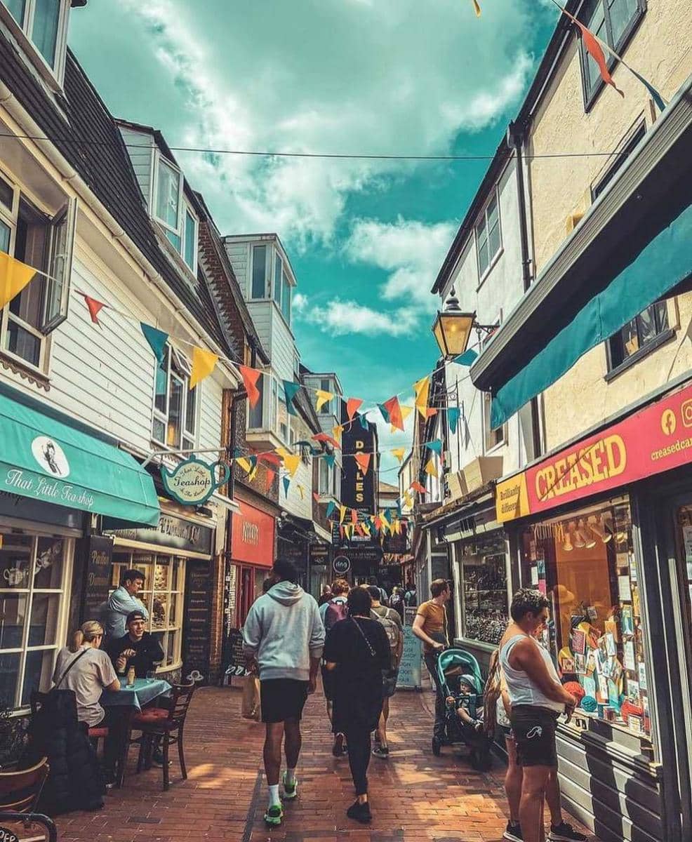 The Lanes (instagram.com/visit.brighton)