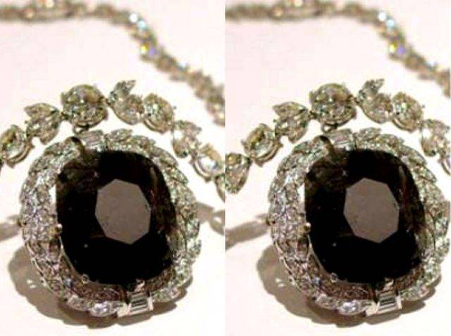 gambar The Black Orlov Diamond (internetstones.com)