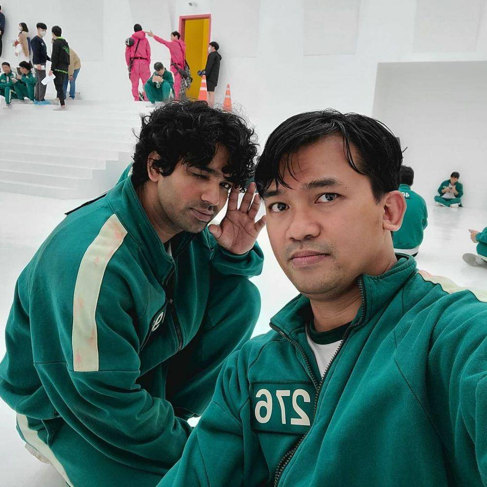 potret ceria pemain Squid Game (instagram.com/chrisyan8)