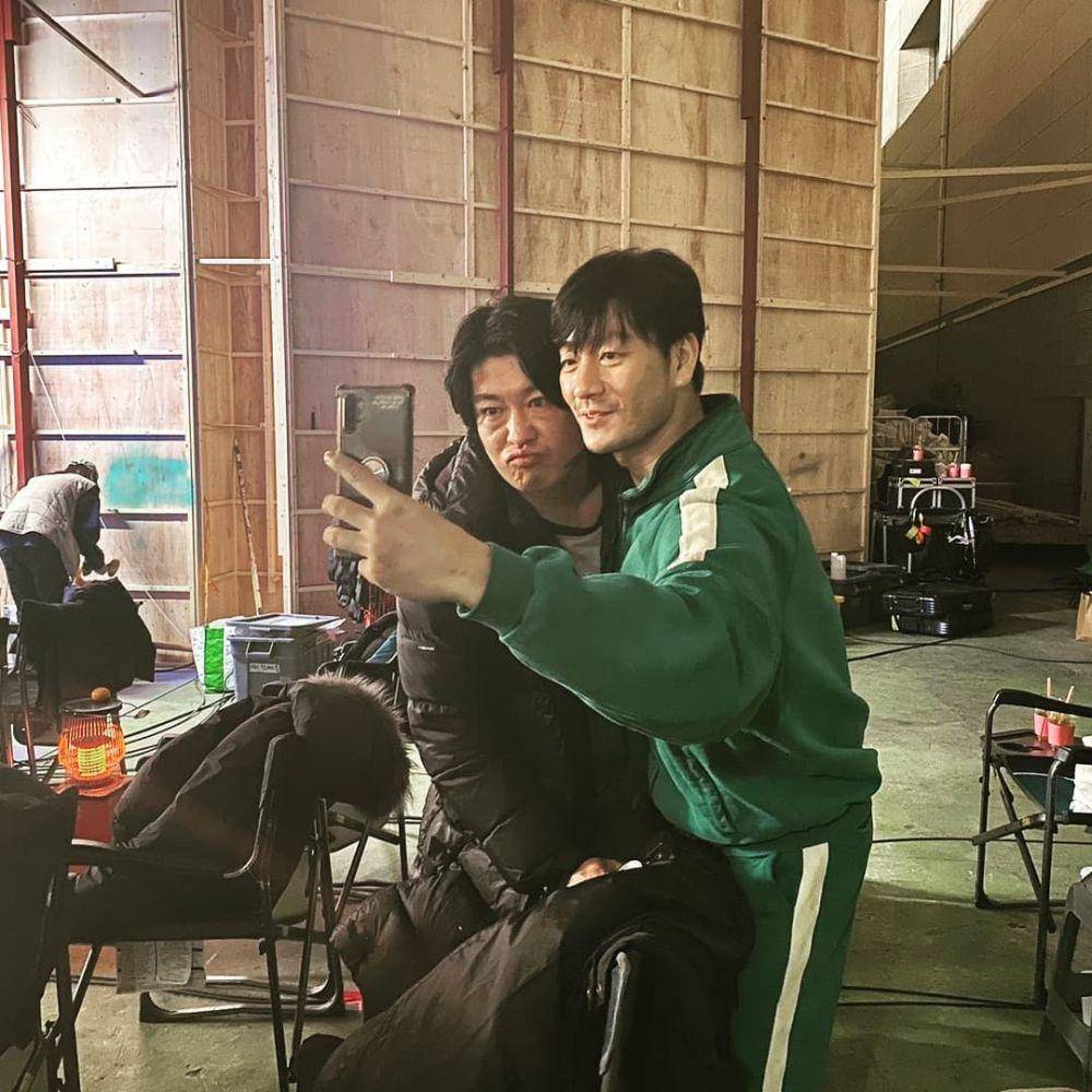 potret ceria pemain Squid Game (instagram.com/heo_sungtae)