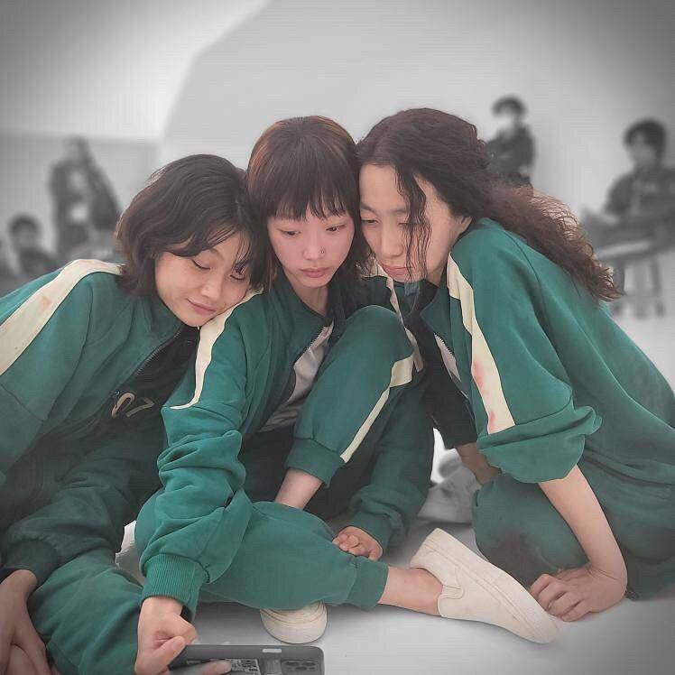 potret ceria pemain Squid Game (instagram.com/kimjooryoung)