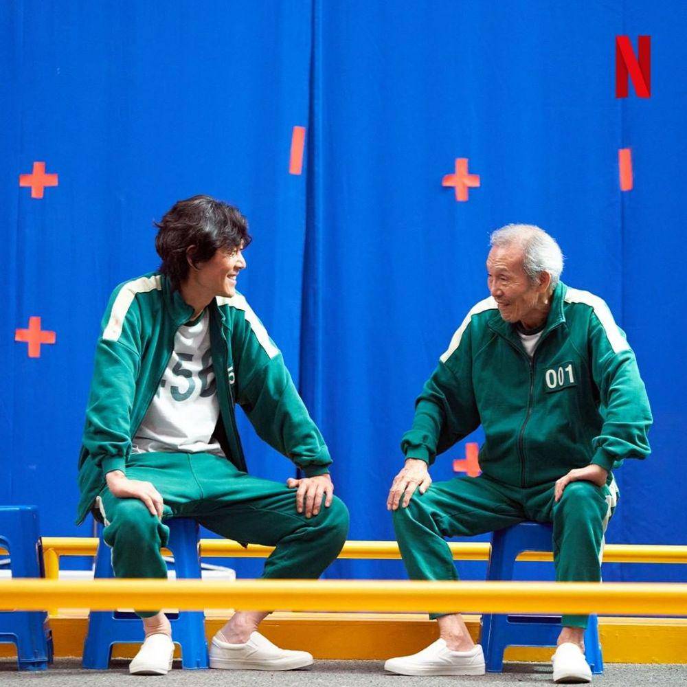 potret ceria pemain Squid Game (instagram.com/theswoonnetflix)