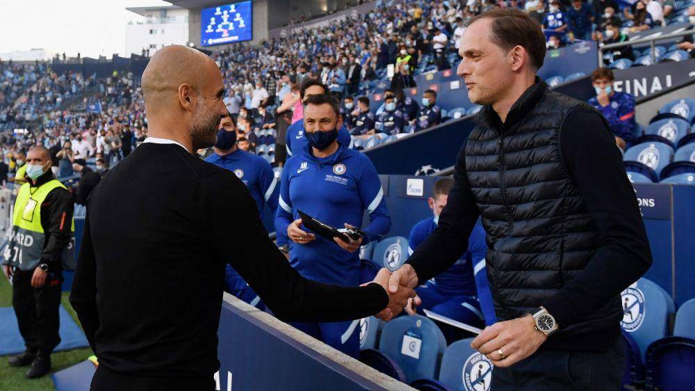 potret Thomas Tuchel dan Pep Guardiola (90min.com)