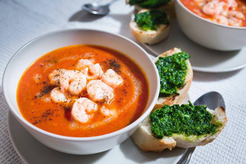 ilustrasi shrimp and corn bisque (pexels.com/Piotr Arnoldes)
