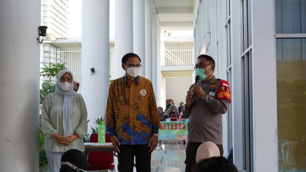 Institut Teknologi Sumatera (ITERA) menggelar program vaksinasi COVID-19 bagi mahasiswa 24-25 September 2021. (IDN Times/Istimewa).