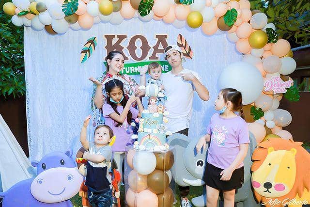 Keluarga Celine Evangelista dan Steffan William (instagram.com/celine_evangelista)