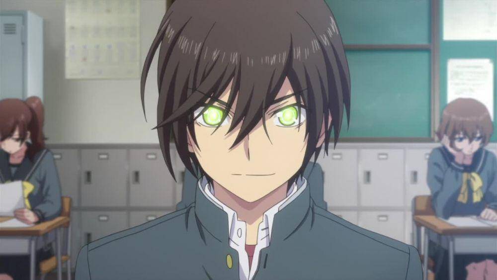 cuplikan adegan Yuu menggunakan kekuatannya untuk menyontek (dok. Studio P.A. Works/Charlotte)
