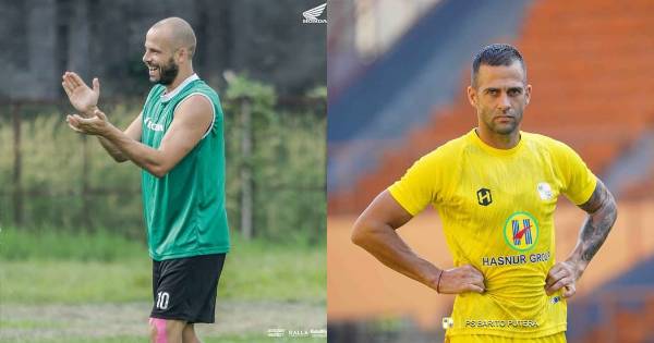 Striker PSM Makassar, Anco Jansen - Striker Barito Putera, Aleksandar Rakic (Instagram.com/psm_makassar - Instagram.com/psbaritoputeraofficial)